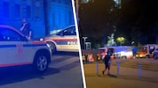Das verdächtige Paket wurde schließlich gesichert abtransportiert.