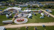 Die Vorbereitungen für den Wiesenmarkt laufen auf Hochtouren.