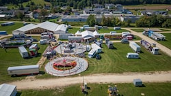Die Vorbereitungen für den Wiesenmarkt laufen auf Hochtouren.