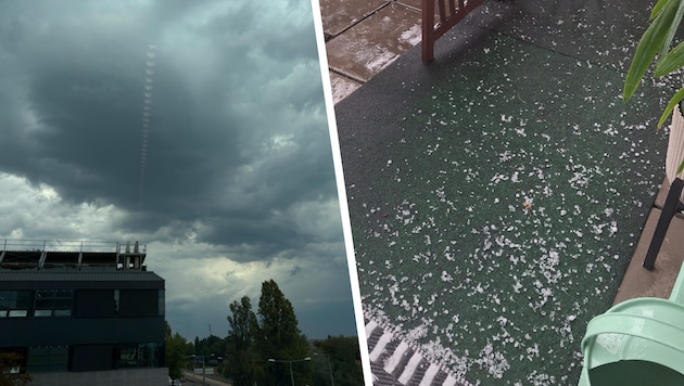 On Thursday, severe storms—including hail—will sweep across Vienna.