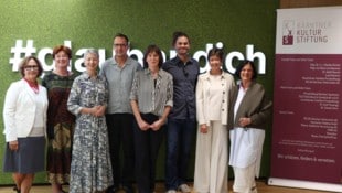 Gabriele Semmelrock-Werzer, Ina Lerchbaumer, Gaby Schaunig, Paul Petritsch und Nicole Six, ...