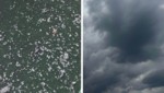 Am Donnerstag zogen heftige Unwetter – inklusive Hagel – über Wien.