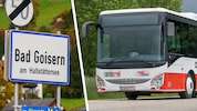 Die Bluttat geschah in einem Postbus in Bad Goisern (OÖ).