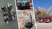 Die slowakische Polizei veröffentlichte ein Video der spektakulären Sprengung.