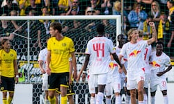 Salzburg jubelt in der Nachspielzeit.