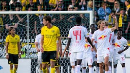 Salzburg jubelt in der Nachspielzeit.