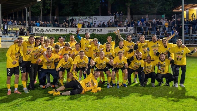 Allerheiligen feiert die Rückkehr in die Regionalliga.