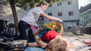 Bei den Praxisstationen werden die über 100 Jugendlichen verschiedene Aufgaben erfüllen.