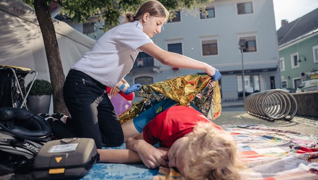 Bei den Praxisstationen werden die über 100 Jugendlichen verschiedene Aufgaben erfüllen.