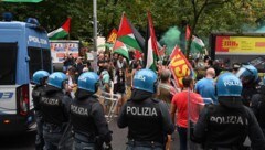 Vor dem Atalanta-Spiel gegen Hapoel Tel Aviv kam es zu einem großen Protest.