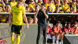 Salzburg-Trainer Danny Röhl war nicht zufrieden.