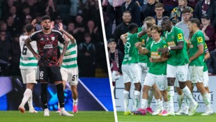 Während es für den LASK sehr schwierig wird, winkt Rapid der Aufstieg.