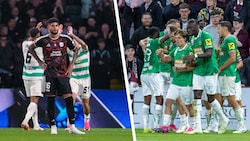 Während es für den LASK sehr schwierig wird, winkt Rapid der Aufstieg.