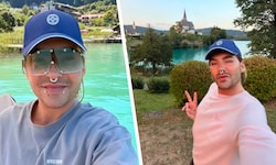 Bill Kaulitz verschickte jetzt Grüße von seinem Detox-Urlaub am Wörthersee an seine Fans.