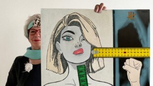Helga Schager aus Linz greift trotzige, tiefgründige und frauenpolitische Anliegen auf.