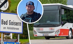 Peter Gamsjäger wurde bei der Messerattacke im Bus in Bad Goisern zum Lebenretter. 