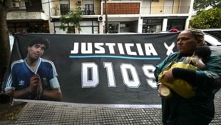Der Prozess um den Tod von Diego Maradona wurde unterbrochen.