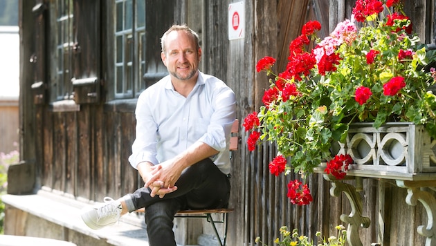 Matthias Strolz daheim in Vorarlberg: Heute wirkt der Ex-Politiker ausgeglichener und ruhiger.
