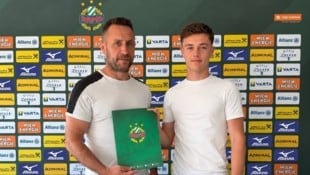 Leonhard Richert (re.) und Steffen Hofmann