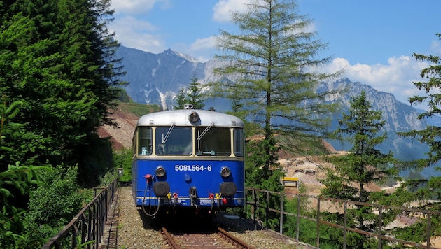 Seit 35 Jahren ist die Erzbergbahn von Vordernberg bis Erzberg unterwegs. Aktuell ist ihre ...