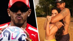 Lewis Hamilton genoss die Zeit mit Herzdame Kim Kardashian.