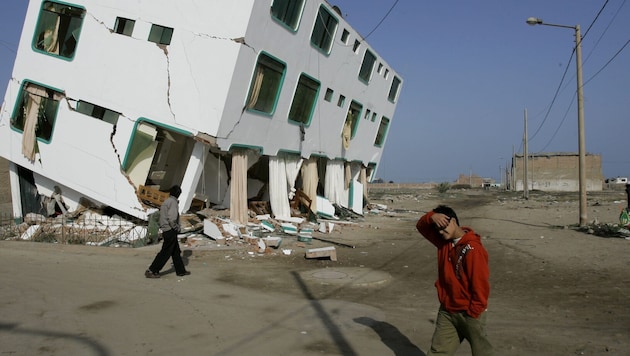 In Peru sind bei einem Erdbeben mindestens zwei Menschen verletzt worden (Archivbild).