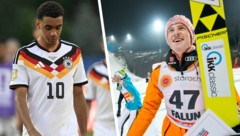 Severin Freund (rechts) kann die Situation rund um Jamal Musiala gut nachvollziehen. 