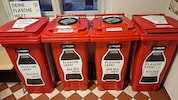 44 derartige Pfandsammelstellen gibt es aktuell in Vorarlberg. Die Volkshilfe hofft, dass noch ...