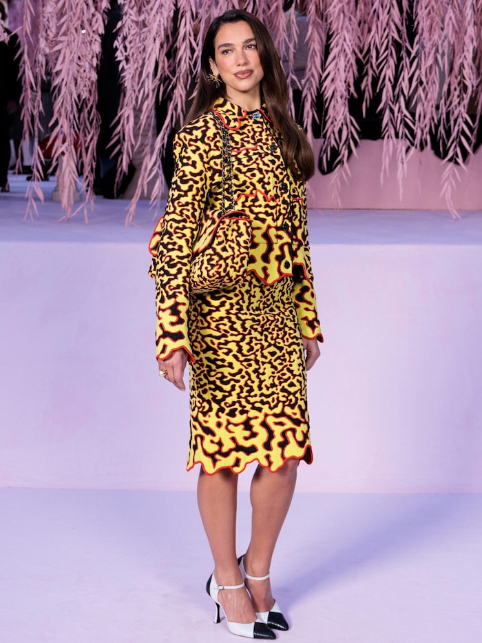 Chanel-Mustermix: Ihr zweiter Look auf der Paris Fashion Week 2026.