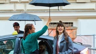 Noga Erez bei ihrer Ankunft vor dem Kino zur Premiere ihres eigenen Dokufilmes.