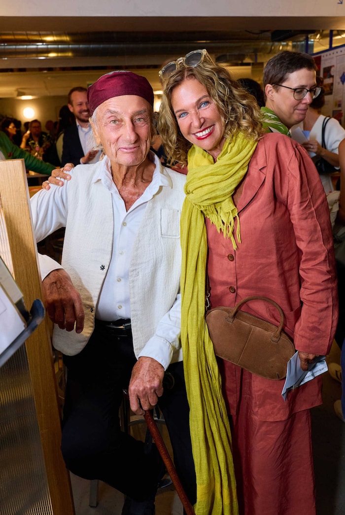 Samy und Haya Molcho im Kino dabei.