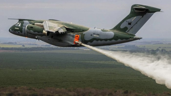 Two of the four planned Embraer C 390 aircraft are to be capable of being converted into ...
