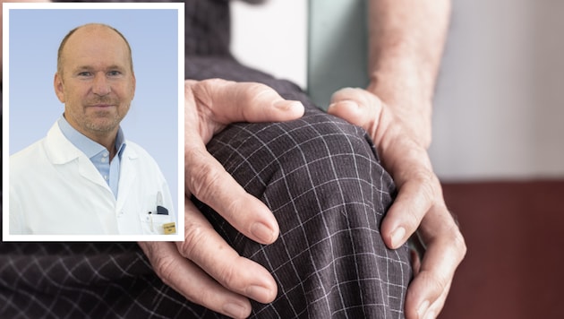 Orthopäde Prim. Dr. Wolfgang Kaltenbrunner klärt über die Baker-Zyste auf.
