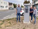 SPÖ-Bürgermeister Andreas Hueber, SPÖ-Vize Günther Straub und Amtsleiter Andreas Jagschitz beim ...