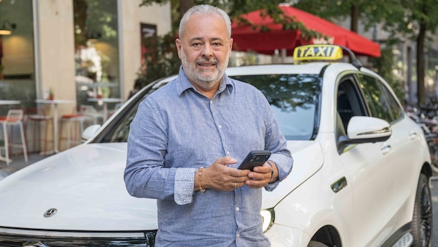 Willi Gyulai bringt auch Uber-Fahrgäste zum Ziel.