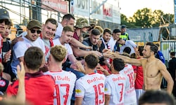 Die 30 Fans von Red Bull Salzburg bereuten ihre Reise nach Schweden nicht. 