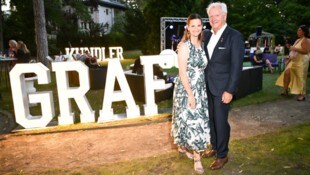 Klaus Graf mit Tochter Livia, die den Betrieb weiterführen wird.