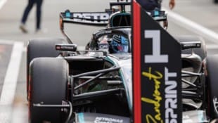 George Russel sicherte sich die Pole fürs Sprintrennen in Zandvoort.