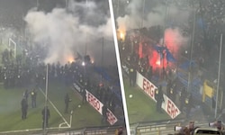 Schwere Randale in Mannheim