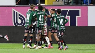Die SV Ried gewann gegen den GAK.