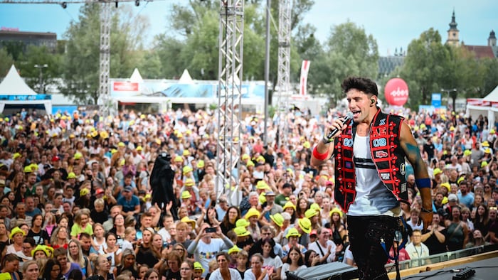 Alexander Eder ließ die Post abgehen, die Linzerinnen und Linzer kippten ins Partyfeeling – bis ...
