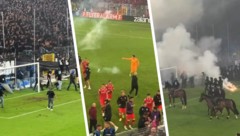 Das Pokalspiel in Mannheim eskalierte völlig.