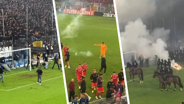 Das Pokalspiel in Mannheim eskalierte völlig.