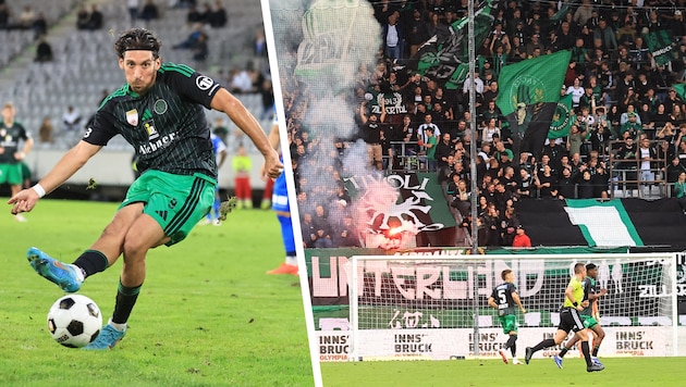 Es war sein Tag: Edeljoker Okan Yilmaz (l.) traf eiskalt vom Elferpunkt zum Sieg – und belohnte ...