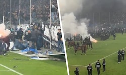 Heftige Ausschreitungen bei der Pokalpartie in Mannheim