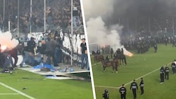 Heftige Ausschreitungen bei der Pokalpartie in Mannheim