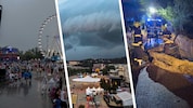 Das Unwetter sorgte für zahlreiche nächtliche Einsätze. Sogar das Frequency musste das ...