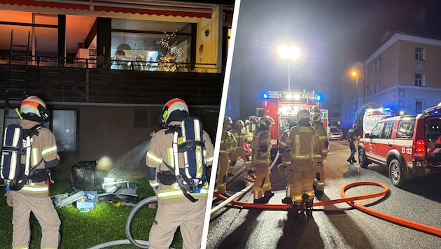 Die Feuerwehr konnte die Situation rasch unter Kontrolle bringen.