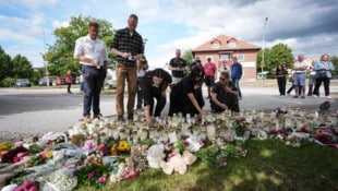 Das Todesopfer bei dem Angriff mit einem Schwert an einer schwedischen Schule ist einem ...