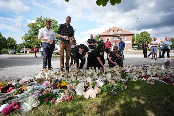 According to a media report, the fatality in the sword attack at a Swedish school was a ...